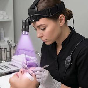 Dimmable Portable LED Nail Lamp Foot Control <b>Switch</b> Professional Salon <b>Lighting</b> for Manicure Lash Tattoo - Product Image 1