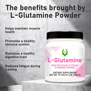 Helps Maintain Muscle Health L-Glutamine Powder Pure Formula Post Workout Recovery L-Glutamine <b>Supplement</b> Powder - Product Image 6
