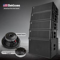 Bekboes Promotion Exceptionnelle Qualité Supérieure LA210 Double 8 10 Pouces Système de Sonorisation Line Array Professionnel pour Extérieur