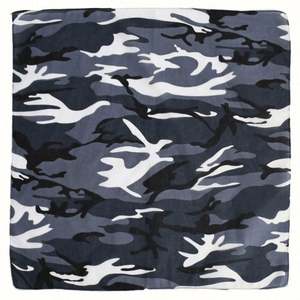 Pañuelo Camuflado de Algodón 100% con Bajo MOQ, Pañuelo Cuadrado de Camuflaje para Cubrir la Cara - Product Image 4
