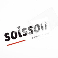 Autocollant DTF brillant bicolore personnalisé, accent noir et rouge, lettres minuscules arrondies et audacieuses, effet 3D, effet cristal, pour étiquette de boîte à outils.
