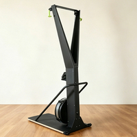 Máquina de Entrenamiento de Esquí Inteligente, Simulador de Esquí Eléctrico para Interiores con Velocidad Ajustable para Entrenamiento Físico en Casa