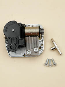 Mecanismo de Caja <span class=keywords><strong>Musical</strong></span> Giratorio de Cuerda Plateado Song Dreaming, 18 Notas, para Caja <span class=keywords><strong>Musical</strong></span> DIY - Product Image 6