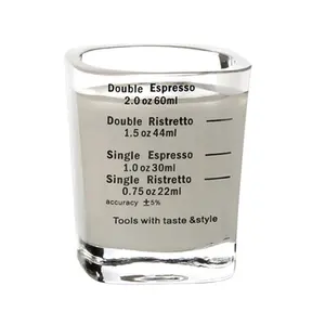 Copo de medição de café espresso 60ml, copo de café pequeno, 2oz, mais vendidos