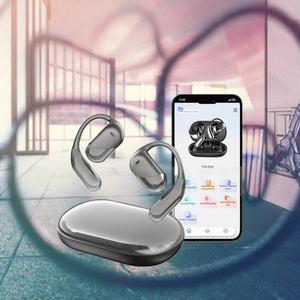 Auriculares Deportivos con IA YYK-Q16, Cubierta Electrochapada, Gancho para <span class=keywords><strong>la</strong></span> Oreja, Traductor de Audio, Video e Idiomas, Interpretación Simultánea - Product Image 2