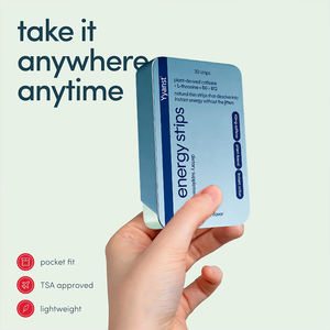 OEM/ODM Tiras Orales Energéticas para Adultos con Cafeína Derivada de Plantas, L-Teanina, Sin Azúcar, Veganas, Sin Gluten, Suplemento Dietético para la Concentración - Product Image 4