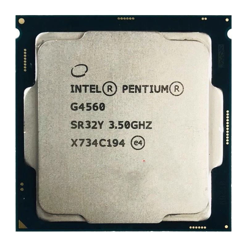 Intel Pentium G4560 Quad-Core CPU for Desktops