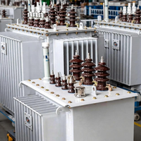 Transformateur de puissance immergé dans l'huile à enroulement en cuivre pur S11-M 500 kVA 10 kV 0,4 kV