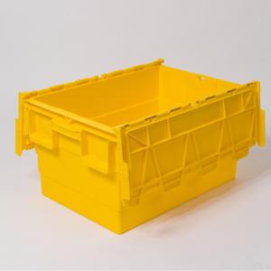 Nhiệm vụ nặng nề <span class=keywords><strong>Stackable</strong></span> nhựa lưu trữ bin di chuyển Tote hộp nhựa nestable Thùng nhựa kèm theo nắp continers - Product Image 3