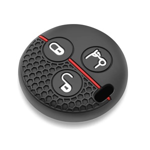 Étui de protection en silicone pour clé de voiture Mercedes Benz <span class=keywords><strong>SMART</strong></span> <span class=keywords><strong>Fortwo</strong></span> 450 Forfour Roadster City - Product Image 3