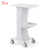 Chariot de clinique dentaire OEM Spa, machine laser de salon, chariot de meubles, Machine de beauté faciale, chariots