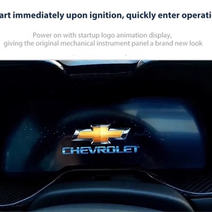 จอ LCD ดิจิตอลขนาด 12.3 นิ้วสำหรับรถยนต์ Chevrolet Camaro ปี 2011-2015 จอ LCD ดั้งเดิมพร้อมเครื่องเล่นสเตอริโอและมาตรวัดความเร็วเสมือนจริง - Product Image 6