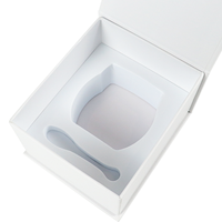 Carton d'emballage unique de luxe biodégradable de marque privée pour masque facial de soin de la peau magnétique boîte de papier cosmétique avec insert eva