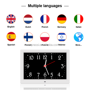 นาฬิกาอัจฉริยะมีปฏิทินดิจิตอล, นาฬิกาอัจฉริยะสำหรับผู้สูงอายุนาฬิกาวันที่วันที่แบบอะนาล็อกสัปดาห์ยาสำหรับผู้สูงอายุมีการเตือนภัยที่กำหนดเองอัตโนมัติ DST - Product Image 5