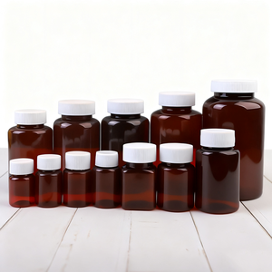 Personnalisé 100ml 150ml 250ml Bouteilles <span class=keywords><strong>de</strong></span> comprimés <span class=keywords><strong>de</strong></span> médecine <span class=keywords><strong>de</strong></span> <span class=keywords><strong>capsule</strong></span> en plastique <span class=keywords><strong>recyclable</strong></span> Bouteilles <span class=keywords><strong>de</strong></span> pilules ambre <span class=keywords><strong>de</strong></span> qualité alimentaire pour soda - Product Image 6