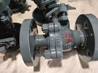 Vanne à boisseau sphérique en acier inoxydable, passage plein/à réduction, 316L/CF8M/Duplex, 2"-12", classe 150