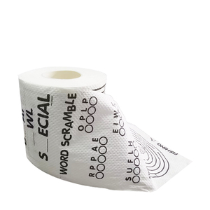 Anyou dùng một lần in màu nước trắng sáng tạo giấy vệ sinh cuộn tùy chỉnh tinh tế trang trí khăn tay Khăn ăn gia đình sử dụng - Product Image 4