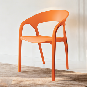 Chaise de <span class=keywords><strong>jardin</strong></span> en <span class=keywords><strong>plastique</strong></span> avec dossier, modèle 2026, extra épaisse, robuste, empilable, avec accoudoirs, garantie 6 ans - Product Image 1