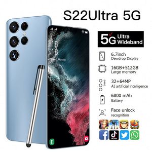 Para <span class=keywords><strong>S22</strong></span> <span class=keywords><strong>Ultra</strong></span> Teléfono Compras en línea Móvil inteligente Teléfonos móviles Android baratos Teléfonos inteligentes Envío de la gota <span class=keywords><strong>Precio</strong></span> bajo - Product Image 5