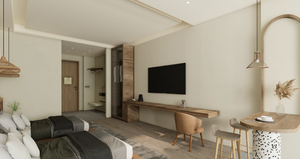 Mueble de Almacenamiento de Equipaje para Hoteles, Diseño Compacto y Personalizado, Ahorra Espacio, para Habitaciones Pequeñas - Product Image 2