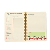 Carnet A6 spirale rigide personnalisé Haha Brand avec couverture givrée, impression UV – Idéal pour la planification nomade, une idée cadeau instantanée