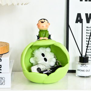 Artigianato in Resina Stile Semplice e Creativo, <span class=keywords><strong>Tigre</strong></span> Cartoon Gorda per Decorazioni Domestiche o Regali, Ornamenti a Tema Artistico per Decorazioni Natalizie - Product Image 2