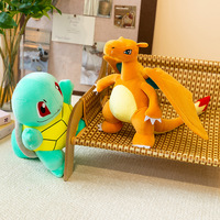 Peluche Pokémon Rayquaza et Eevee aquatique pour le commerce extérieur, jouet en peluche Eevee assis, poupée pour enfants, vente en gros