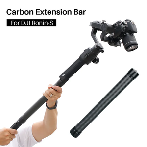 Mise à niveau du poteau d'extension de cardan en fibre de carbone poignée de poignée de barre 1/4 "tige universelle adaptée à DJI <span class=keywords><strong>Ronin</strong></span> <span class=keywords><strong>S</strong></span>/<span class=keywords><strong>Ronin</strong></span> <span class=keywords><strong>SC</strong></span> - Product Image 2