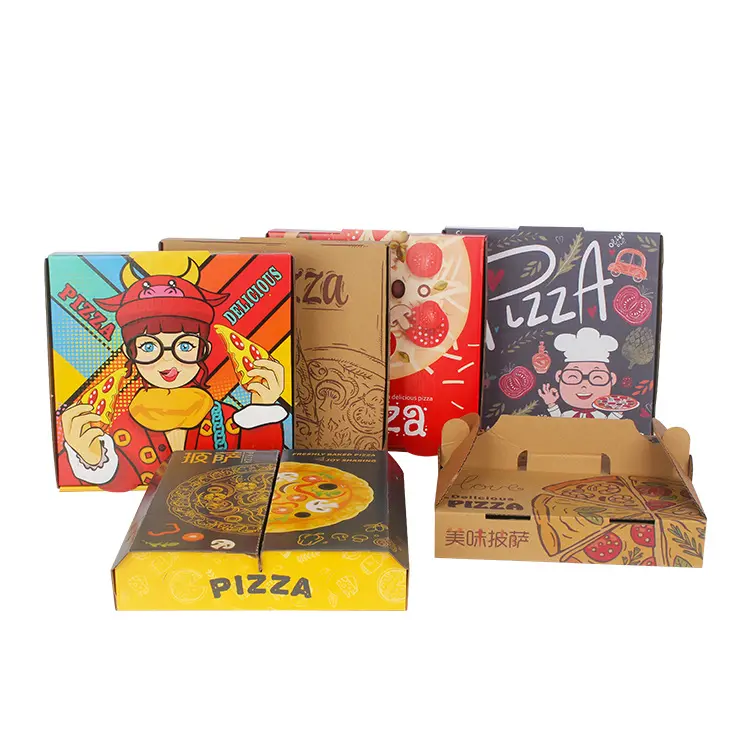 New style Yanyi OEM ODM pizza 18 inch bamboo pulp pizza tiny dough 60*40 43 pizza paper box