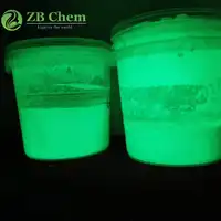 Zhongbang Acrílico Revestimento do Pó Fluorescente Noite de Incandescência Luminosa Tinta A Granel Para Clientes de Todos Os Setores Em Cada País