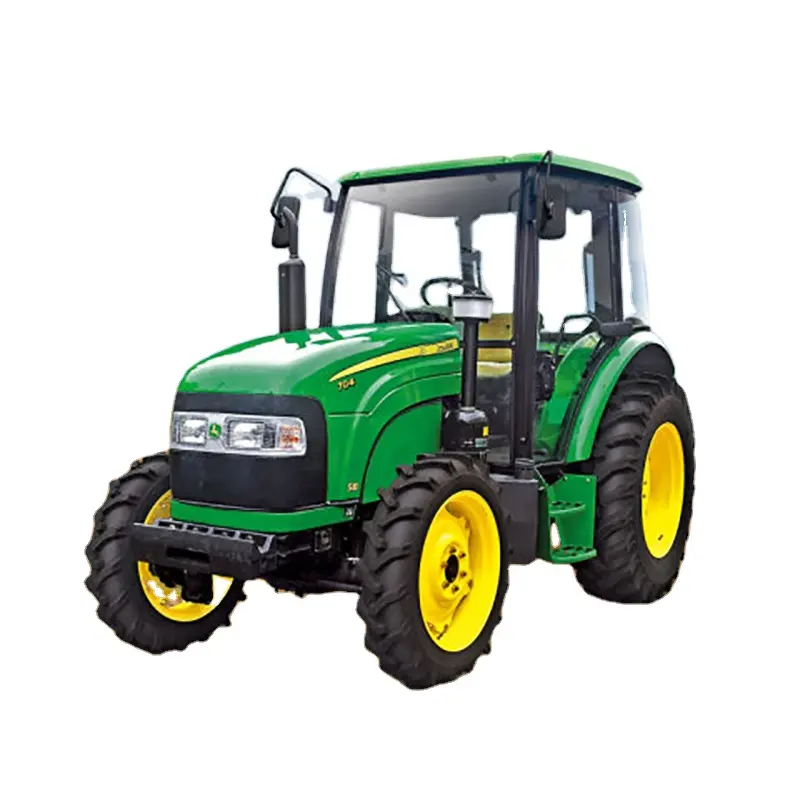 Agricultural Orchard Farm Small Tractor 60HP 70HP 80HP Tractor 4 * 4WD Mini Tractor with Loader Backhoe for Sale