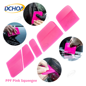 Bộ dụng cụ dán phim bảo vệ xe DCHOA, gồm dụng cụ dán PPF, bộ dụng cụ ép phim với dao, miếng gạt nhựa, miếng gạt bằng vải nỉ, dụng cụ lắp đặt PPF - Product Image 3