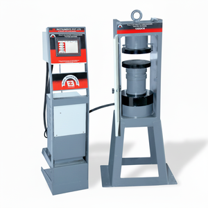 Machine d'essai de compression de cube en béton électronique de haute qualité 2000 Kn entièrement automatique classe de cadre à haute rigidité à quatre colonnes - Product Image 1