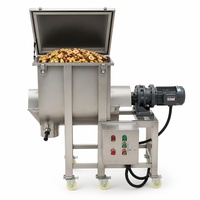 Mélangeur horizontal agricole pour maïs et soja – Machine de traitement et de mélange de poudres