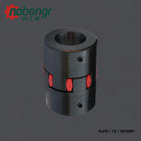 Accouplement à mâchoires en élastomère à vis de réglage, TPU rouge, anti-vibration, sans jeu, pour moteur pas à pas, servomoteur, imprimante 3D CNC