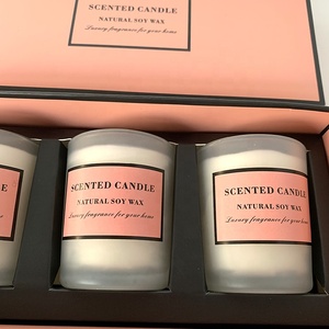 Custom Made <strong>Cheap</strong> Fashion Premium Grade Aroma <strong>Candle</strong> in Gift Set - Product Image 2