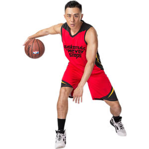 Maglia da basket personalizzabile da uomo divisa da gioco traspirante a doppio lato con motivo stampato Logo per squadre di studenti - Product Image 4