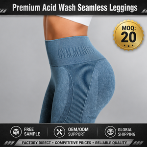 Leggings Senza Cuciture Effetto Push-Up per Donna, Disponibili in Stock, Piccolo MOQ, Etichetta Personalizzata, Spedizione Rapida, Ordine all'Ingrosso - Product Image 1