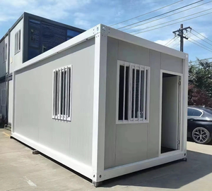 บ้านสำเร็จรูปพร้อมห้องนอนใต้หลังคา ชั้นสอง ดีไซน์ประหยัดพื้นที่ บ้านคอนเทนเนอร์แบบถอดประกอบได้ - Product Image 1