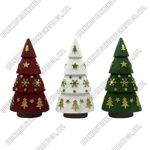 Resin Christmas Color Tree Party Decor Resin Tree For Holiday Gifts