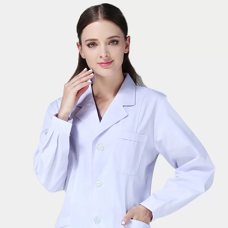 Unisex Cotton Nurse Medical Scrubs, Hospital Nursing Uniforms, Disposable Lab Coats с Logo, Wholesale