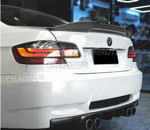 สปอยเลอร์หลังทรง PSM สำหรับ BMW E92 M3 330i 330d 335i 328i ปี 2006-2010 ชุดแต่งสปอยเลอร์หลังรถยนต์ อุปกรณ์ตกแต่งรถยนต์ - Product Image 6