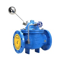 Vanne à flotteur LZ100X en acier inoxydable et fonte ductile pour contrôle de niveau d'eau hydraulique à distance