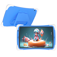 Tablette éducative portable Android 12 de 10 pouces, 2 Go de RAM, 32 Go de ROM, 5000 mAh, pour enfants, tablette d'apprentissage pour enfants