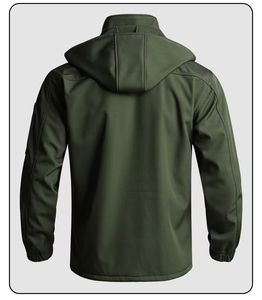 Combinaison coupe-vent en polaire thermique trois-en-un pour l'automne et l'hiver, <span class=keywords><strong>veste</strong></span> de sport tactique épaisse pour hommes, <span class=keywords><strong>veste</strong></span> de cyclisme imperméable - Product Image 6