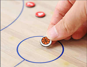 Équipement de fitness d'entraînement de haute qualité Tableau d'entraîneur de basket-ball pliable en PVC Portable pour Hockey Futsal Handball - Product Image 5