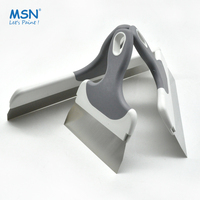 Ensemble de grattoirs et spatules MSN, grattoir flexible pour peinture et murs, spatule à mastic avec poignée en caoutchouc