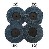 Offre Spéciale : Kit de 11 disques à lamelles bleus de 2 pouces avec système Roll Lock, disques abrasifs à changement rapide pour le polissage et l'élimination de la rouille