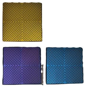 Tapis de sol à grille de verrouillage colorés rigides pour lavage de voiture/détaillant de voiture Carrelages de garage modulaires résistants de pp - Product Image 4