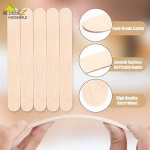 6 Zoll Einweg-Holzstäbchen - Umweltfreundlich Biologisch Abbaubar Lebensmittelecht Anpassbar für Vielseitige Handwerks- und Zungenspatel-Anwendungen - Product Image 3